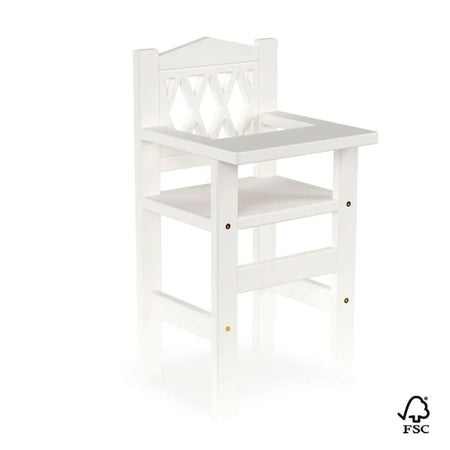 Seggiolone per bambola Harlequin Bianco Cam Cam Copenhagen