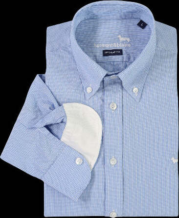 Harmont-&amp;-Blaine-Camicie-Azzurro-da-uomo