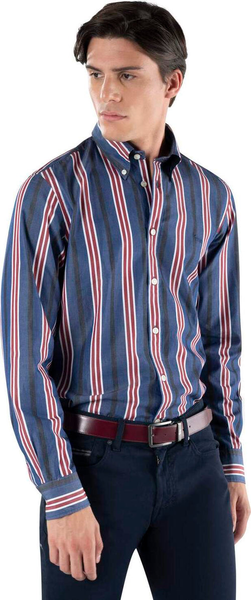 Harmont-&-Blaine-Camicie-Blu-da-uomo