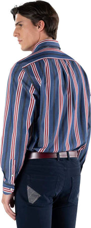 Harmont-&amp;-Blaine-Camicie-Blu-da-uomo