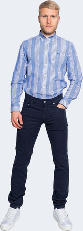 Harmont-&amp;-Blaine-Camicie-Blu-da-uomo