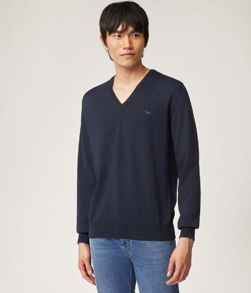 Harmont-&-Blaine-Maglie-Blu-da-uomo