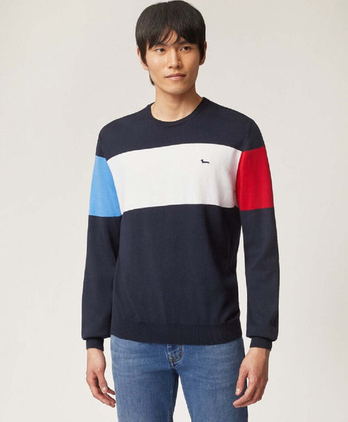 Harmont-&-Blaine-Maglie-Blu-da-uomo