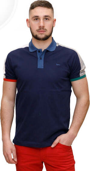 Harmont-&-Blaine-T-shirt-e-Polo-Blu-da-uomo