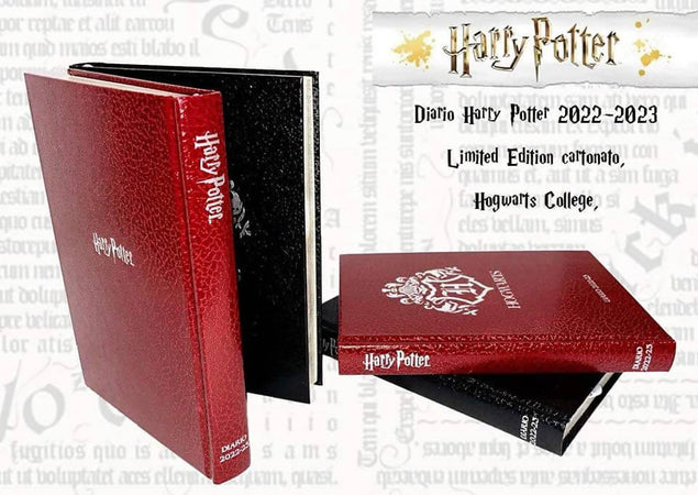 Harry Potter Hogwarts Limited Edition Diario Scolastico Agenda 2022/2023 13x18 Cm Diario per La Scuola Gut