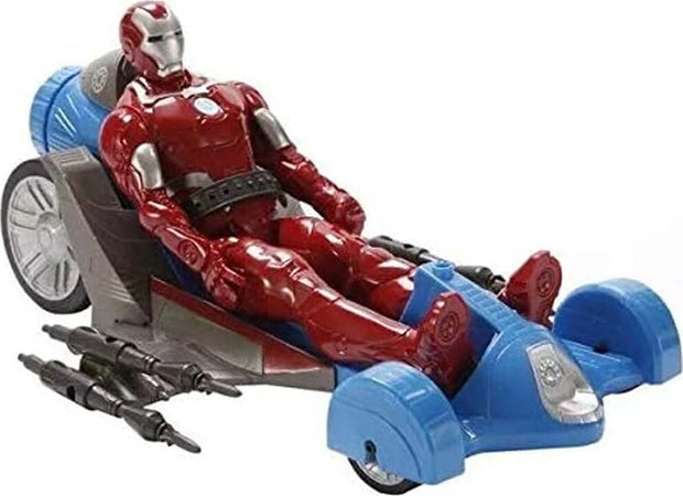 Hasbro-Avengers-Iron-Man-con-Veicolo-30-cm-Action-Figure-Marvel-Idea-Regalo