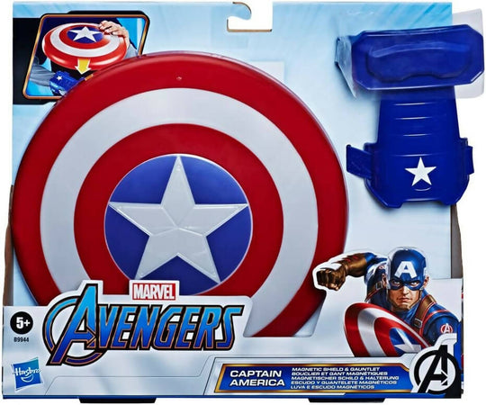 Hasbro Avengers Scudo E Guanto Magnetico Di Capitan America Avengers B9944eu40 - Scudo Magnetico Da Capitan America (marvel), Con Guanto