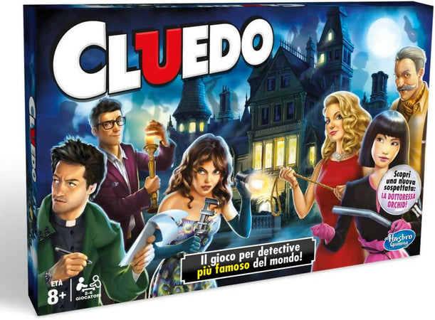Hasbro Gaming - Cluedo, Gioco In Scatola, +8 Anni
