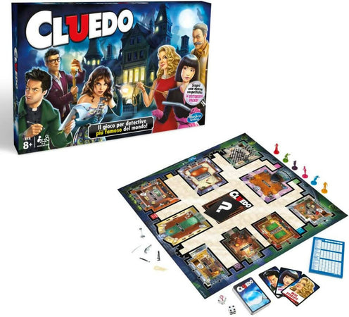 Hasbro Gaming - Cluedo, Gioco In Scatola, +8 Anni