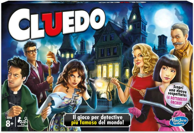 Hasbro Gaming - Cluedo, Gioco In Scatola, +8 Anni