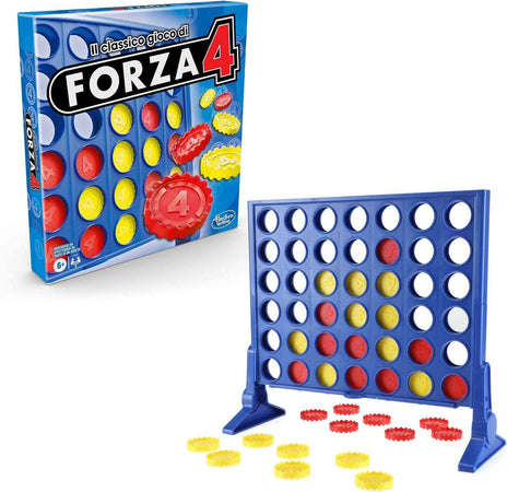 Hasbro Gaming - Forza 4, Gioco In Scatola, Versione 2020 In Italiano, Per Bambini Dai 6 Anni In Su