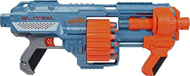 HASBRO-NERF-Elite-2.0-Shockwave-RD15-Fucile-Giocattolo