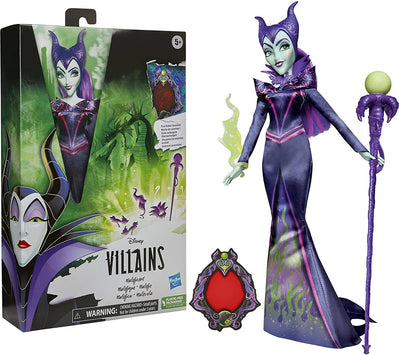 Hasbro Princess Villains Malefica Bambola Giocattolo 28 Cm La Bella Addormentata Fashion Doll Con Accessori E Vestiti Rimovibili