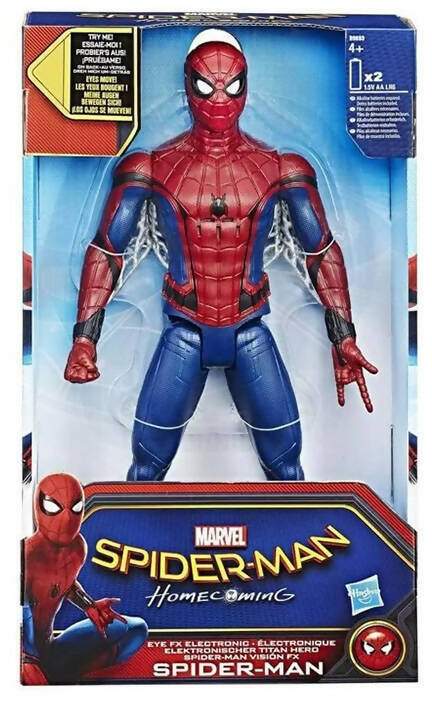 Hasbro Spiderman 30 Cm Personaggio Giocattolo Elettronico Con Effetti Sonori