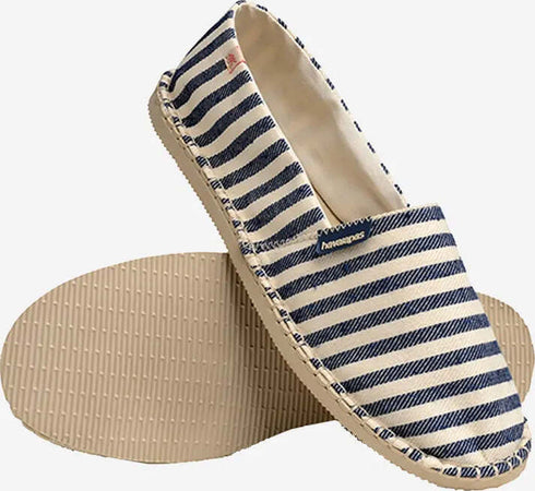 Havaianas Espadrillas Origine Donna Espadrillas Classiche Fantasia a Righe Marinho in Cotone 100% E Suola in Gomma Moda/Donna/Scarpe/Scarpe basse/Espadrillas basse You Store - Messina, Commerciovirtuoso.it