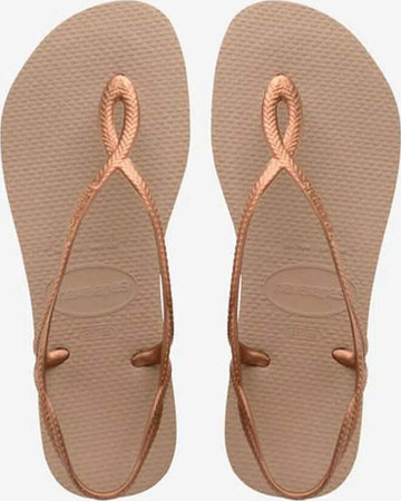 Havaianas Luna Ciabatte Infradito Donna In Gomma Colorata Infradito Intrecciato E Cinturino Sul Tallone Moda/Donna/Scarpe/Sandali e ciabatte/Infradito e ciabatte da spiaggia You Store - Messina, Commerciovirtuoso.it