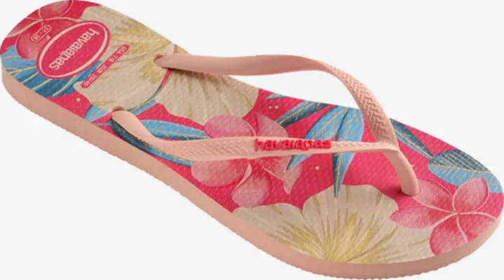 Havaianas | Slim Floral Ciabatte Mare Donna Infradito Moda/Donna/Scarpe/Sandali e ciabatte/Infradito e ciabatte da spiaggia You Store - Messina, Commerciovirtuoso.it
