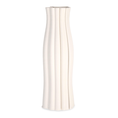 Vaso da interno haylee in ceramica stampata in 3D
