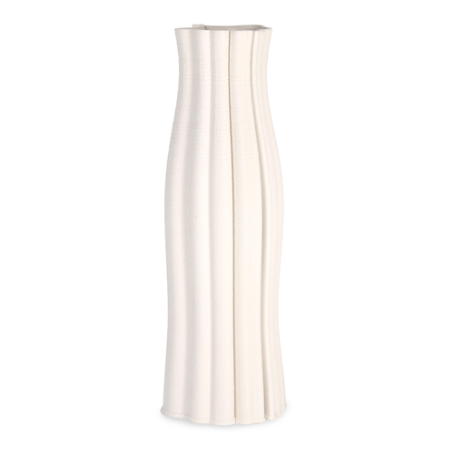 Vaso da interno haylee in ceramica stampata in 3D