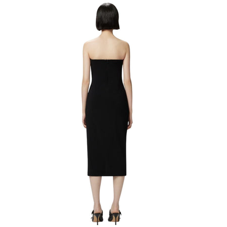 Pinko vestiti casual donna pinko - cenerino abito jersey light - nero da donna