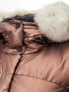 Peuterey Giubbino Imbottito Bronzo Metal 'Mils' da donna