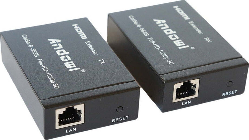 Hdmi Extender Ethernet Cavo Di Rete Lan Over Cat5e Cat6 60 Metri Hdmi 3d 1080p Informatica e Videogiochi > Periferiche di rete > Cavi di Rete Trade Shop italia - Napoli, Commerciovirtuoso.it