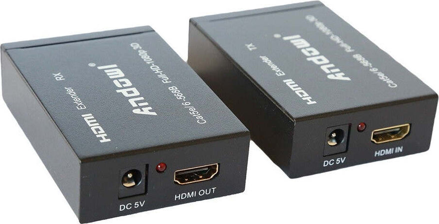 Hdmi Extender Ethernet Cavo Di Rete Lan Over Cat5e Cat6 60 Metri Hdmi 3d 1080p Informatica e Videogiochi > Periferiche di rete > Cavi di Rete Trade Shop italia - Napoli, Commerciovirtuoso.it