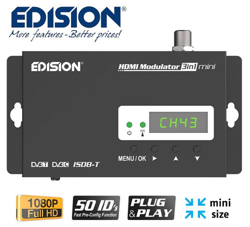EDISION HDMI Modulatore 3in1 Mini