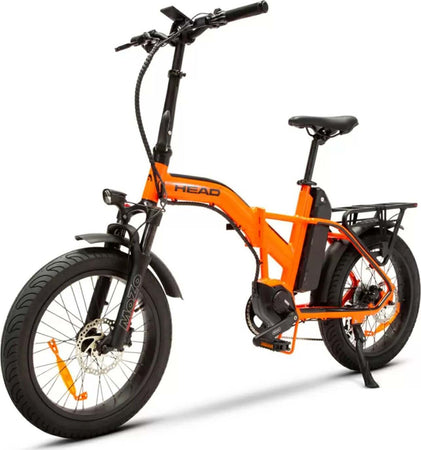 Head-Bici-Pieghevole-Fat-Bike-Independent-20''-7v-374Wh-Bafang-Nero/Arancio-Taglia-Unica