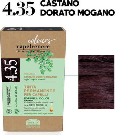 Helan,-Capelvenere-Colours,-4.35,-Castano-Dorato-Mogano,-Tinta-permanente-capelli,-senza-ammoniaca