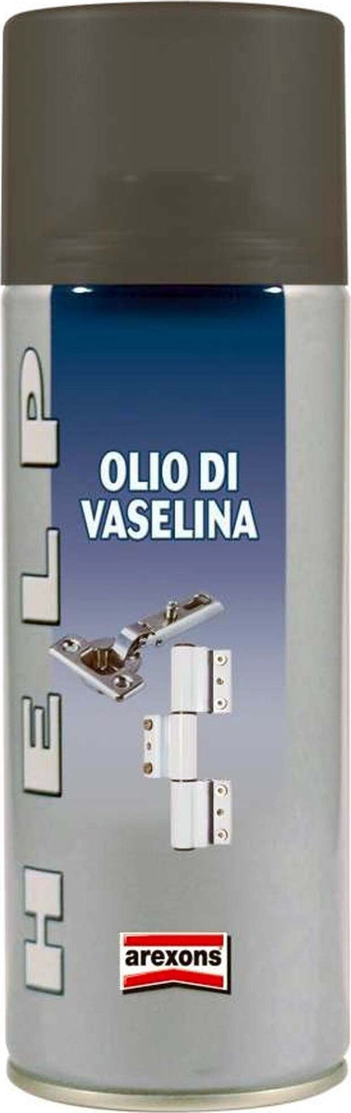 HELP LUBRIFICANTE OLIO DI VASELINA AREXONS 400ML PROTETTIVO BOMBOLETTA SPRY Auto e Moto/Oli e liquidi/Grassi e lubrificanti Trade Shop italia - Napoli, Commerciovirtuoso.it