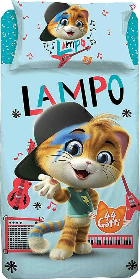 Hermet Completo Lenzuola Letto Singolo 1 Piazza Disney 44 Gatti Milady E Lampo Casa e cucina/Tessili per la casa/Biancheria per la cameretta/Lenzuola e federe/Set di lenzuola e federe La Bottega del Risparmio - Bari, Commerciovirtuoso.it