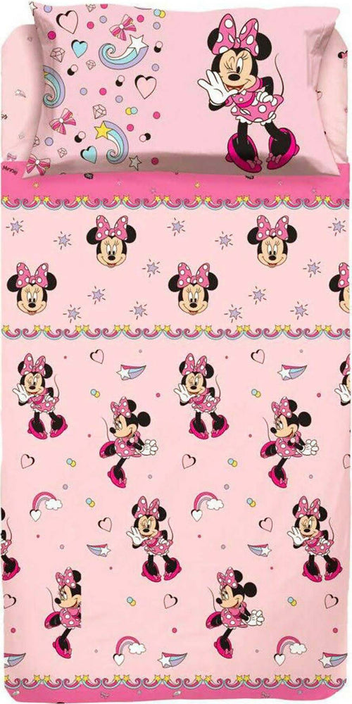 Hermet Completo Lenzuola Minnie Letto Singolo 1 Piazza Set Completo Lenzuola Rosa Disney Minnie Mouse Casa e cucina/Tessili per la casa/Biancheria per la cameretta/Lenzuola e federe/Set di lenzuola e federe La Bottega del Risparmio - Bari, Commerciovirtuoso.it