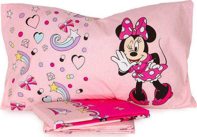 Hermet Completo Lenzuola Minnie Letto Singolo 1 Piazza Set Completo Lenzuola Rosa Disney Minnie Mouse Casa e cucina/Tessili per la casa/Biancheria per la cameretta/Lenzuola e federe/Set di lenzuola e federe La Bottega del Risparmio - Bari, Commerciovirtuoso.it