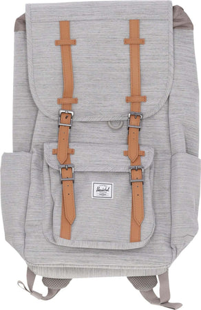HERSCHEL-Zaino-Unisex-Little-America-Backpack-Light-Grey-Crosshatch-da-uomo