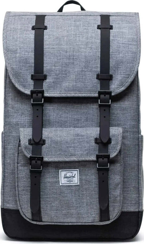 HERSCHEL-Zaino-Unisex-Little-America-Backpack-Raven-Crosshatch-da-uomo
