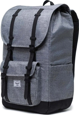 HERSCHEL-Zaino-Unisex-Little-America-Backpack-Raven-Crosshatch-da-uomo