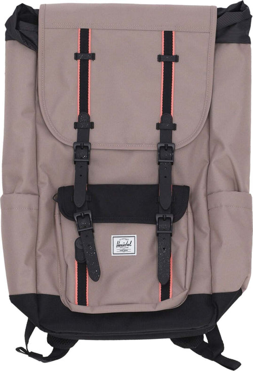 HERSCHEL-Zaino-Unisex-Little-America-Backpack-Taupe-Grey/black/shell-Pink-da-uomo