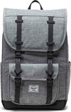 HERSCHEL-Zaino-Unisex-Little-America-Mid-Backpack-Raven-Crosshatch-da-uomo