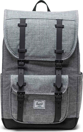 HERSCHEL-Zaino-Unisex-Little-America-Mid-Backpack-Raven-Crosshatch-da-uomo