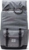 HERSCHEL-Zaino-Unisex-Little-America-Mid-Backpack-Raven-Crosshatch-da-uomo