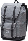 HERSCHEL-Zaino-Unisex-Little-America-Mid-Backpack-Raven-Crosshatch-da-uomo