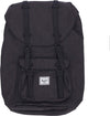 HERSCHEL-Zaino-Uomo-Little-America-Mid-Volume-Black-Crosshatch-da-uomo