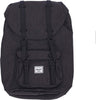 HERSCHEL-Zaino-Uomo-Little-America-Mid-Volume-Black-Crosshatch-da-uomo