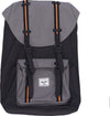 HERSCHEL-Zaino-Uomo-Little-America-Mid-Volume-Black-Grid/gargoyle-da-uomo