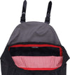 HERSCHEL-Zaino-Uomo-Little-America-Mid-Volume-Black-Grid/gargoyle-da-uomo