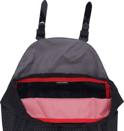 HERSCHEL-Zaino-Uomo-Little-America-Mid-Volume-Black-Grid/gargoyle-da-uomo