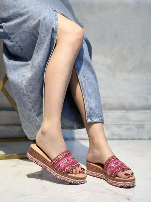 Hester - Ciabatte con zeppa