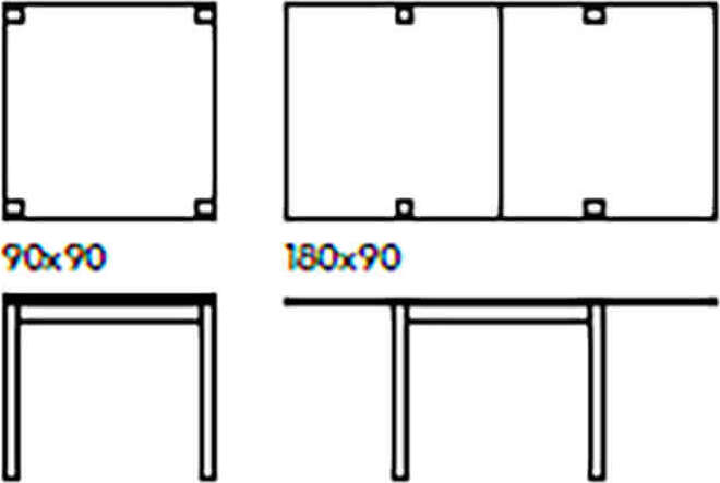 HESTIA---tavolo-da-pranzo-allungabile-cm-90-X-90/180-x-77-h-Quercia-Chiaro-Milani-Home