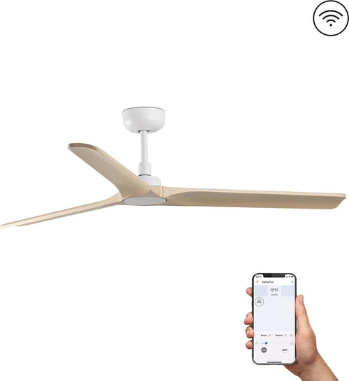 HEYWOOD M Ventilatore da soffito bianca SMART Fai da te/Prodotti per la costruzione/Riscaldamento e raffreddamento/Sistemi mobili di climatizzazione/Ventilatori/Ventilatori da soffitto Led Mall Home - Napoli, Commerciovirtuoso.it
